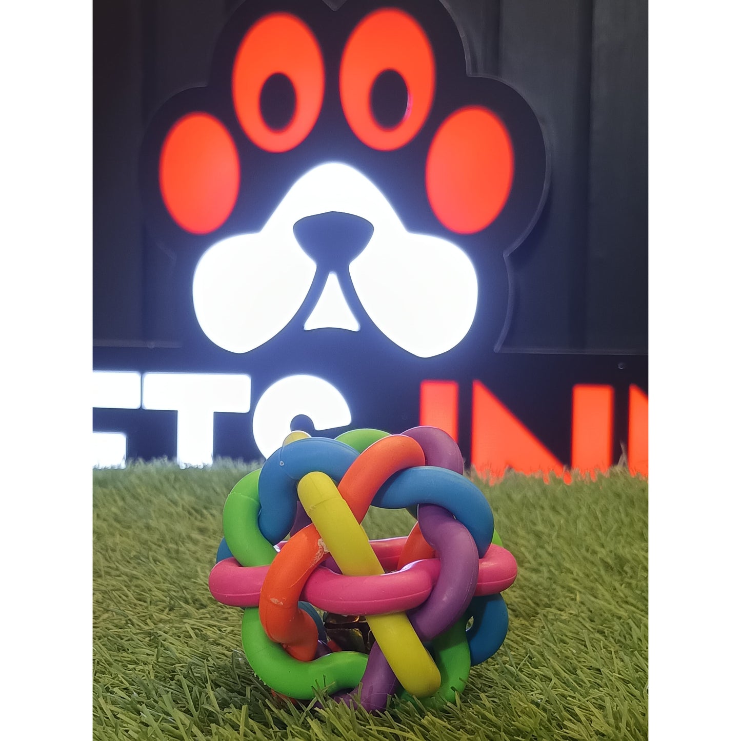 Rainbow Ball Toy For Cats & Kittens