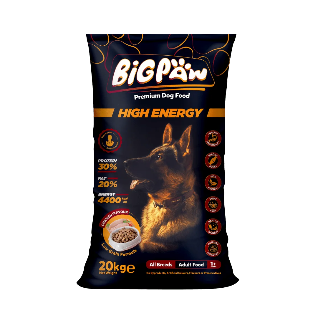 Big paw Hi Energy 20kg