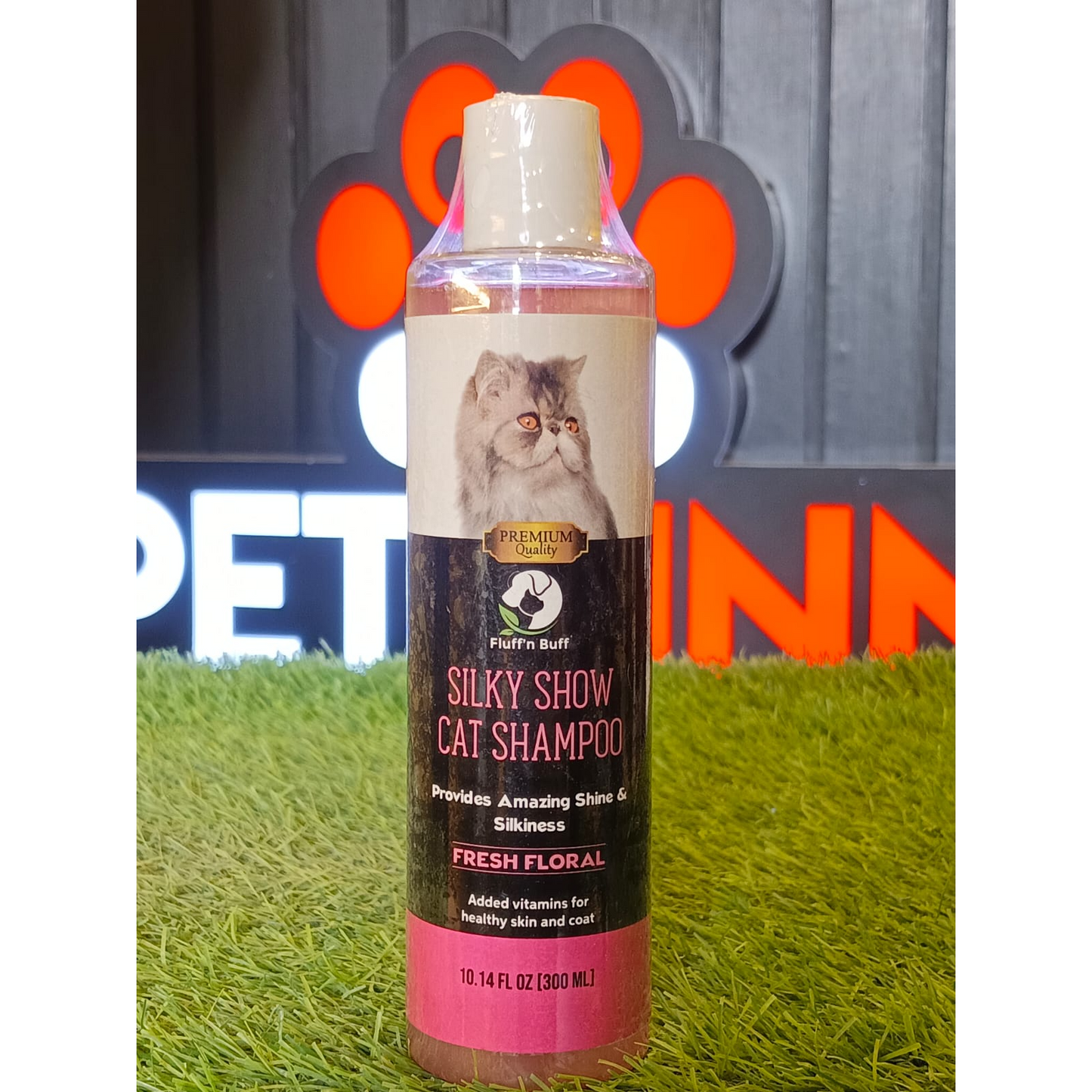 Fluff n Buff Silky Show Cat Shampoo
