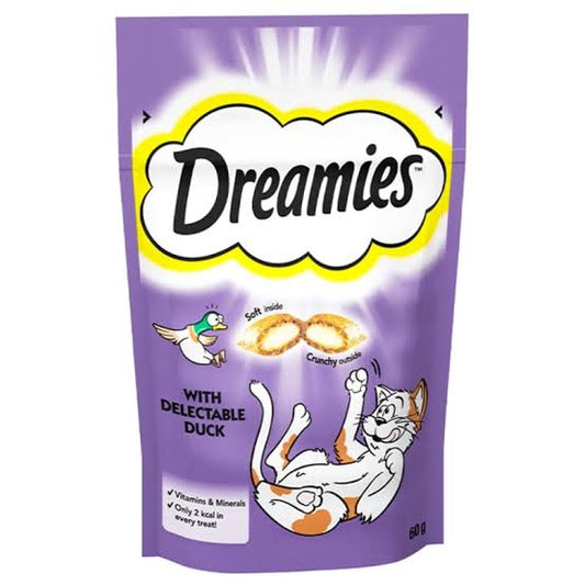 Dreamies Cat Treat Biscuits with Duck 60g