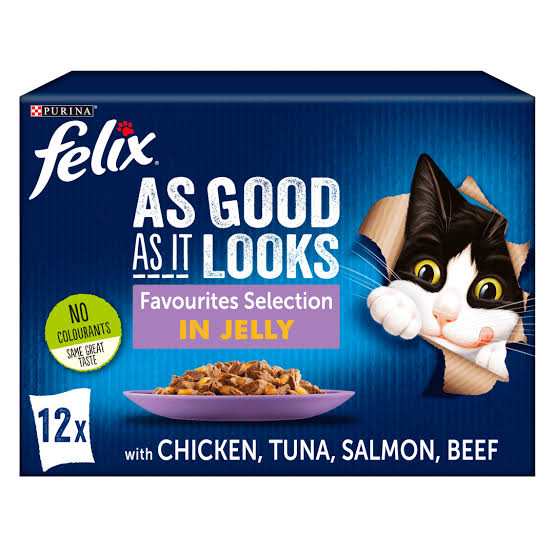 Felix Jelly As Good As it Looks Box 12pcs 100g