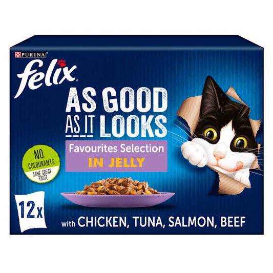 Felix Jelly As Good As it Looks Box 12pcs 100g