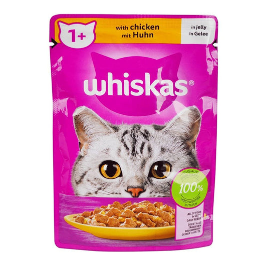 Whiskas 1+ Jelly only Chicken 85g