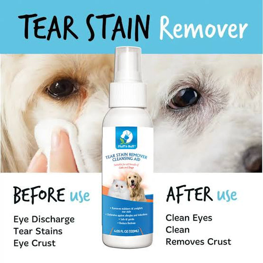 Tear stain remover