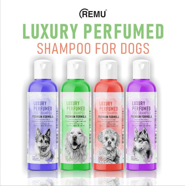 Remu Luxury dog shampoo