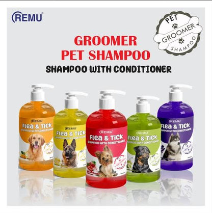 Remu Flew & tick grooming shampoo 600ml
