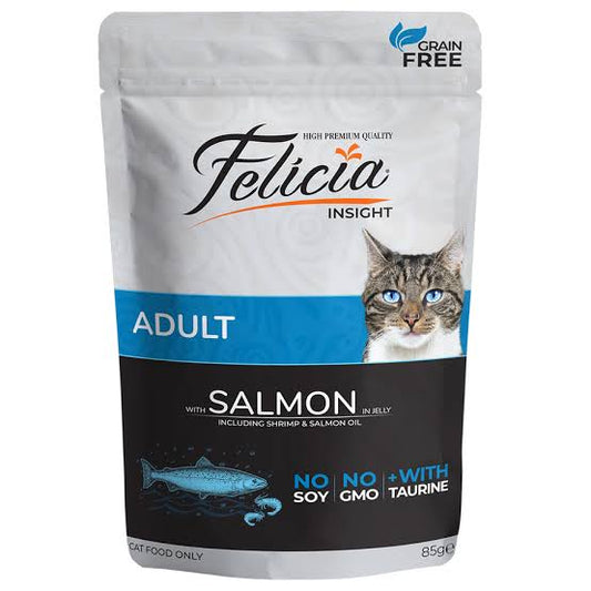Felicia Jelly Adult Salmon 85g