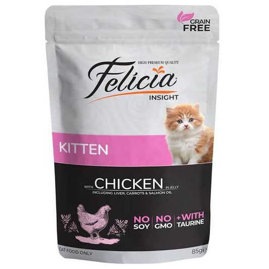 Felicia Jelly Kitten Chicken 85g