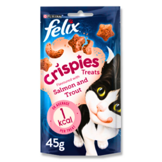 Felix Crispies Slamon and Trout 45g