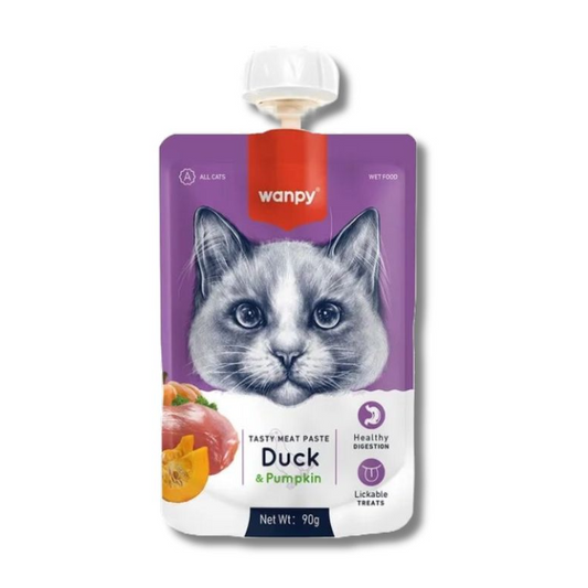 Wanpy Tasty Meat Paste Duck with Pumpkin 90g