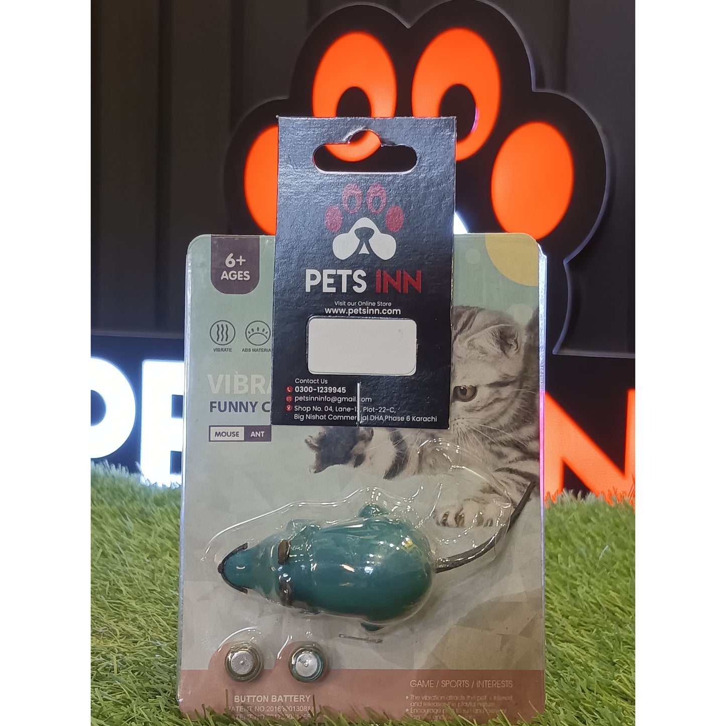Running Mouse Toy For Kittens & Cats