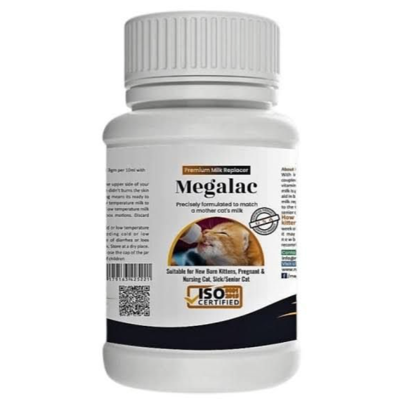 Megalac Kitten Milk Replacer 150 Grams