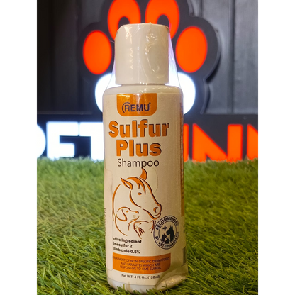 Remu Sulfur Plus Medicated Shampoo