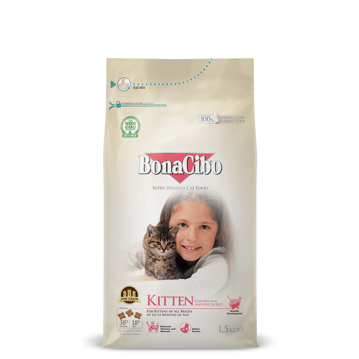 Bonacibo Kitten Food 1.5kg