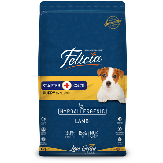 Felicia Starter Care Puppy Lamb Small 3kg