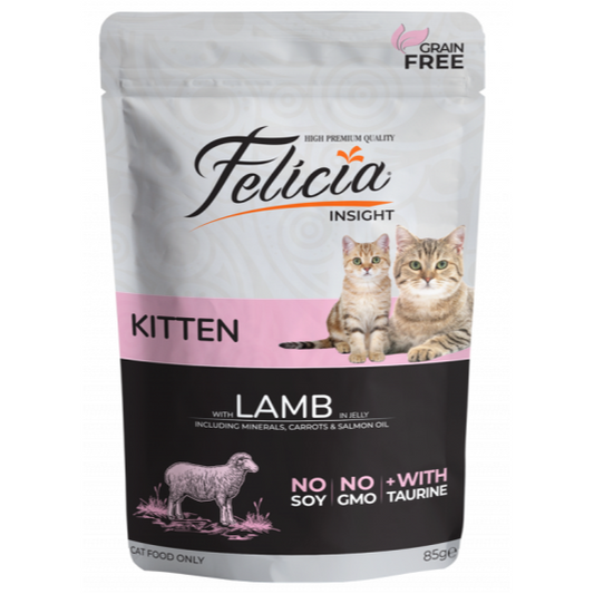 Felicia Jelly Kitten Lamb 85g