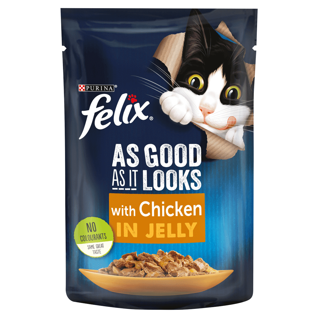 Felix Jelly As Good As it Looks Chicken 100g