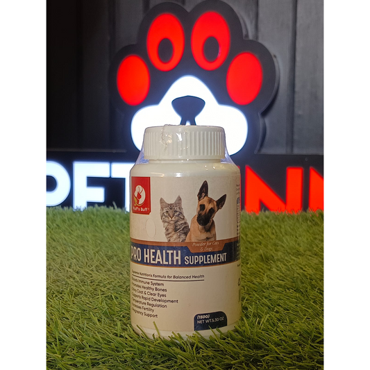 FLUFF N BUFF PRO HEALTH SUPPLEMENT FOR CATS AND DOGS 150G