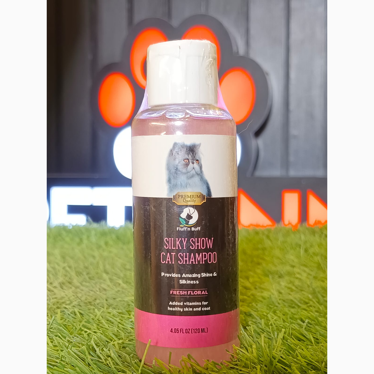 Fluff n Buff Silky Show Cat Shampoo