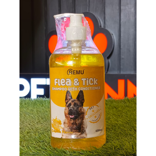 Remu Flew & tick grooming shampoo 600ml