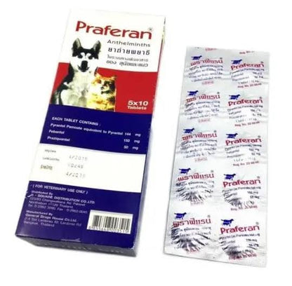 Praferan Deworming for Cats and Dogs
